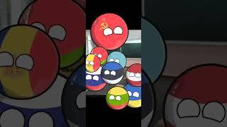 Страны пошли в школу (озвучка) #countryballs #cafen