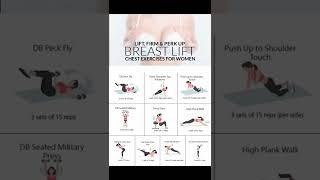 chest firm exercise for women | girls fitness | girls exercise #shorts #fitandhealthy