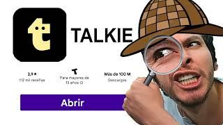 Probé TALKIE (LA APP DE LOS ANUNCIOS RAROS)