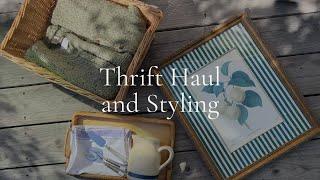 Mini thrift review (and styling the thrifts)