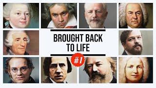 10 Famous Composers brought back to life using A.I. - Part 1