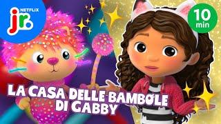 GABBY e MARTY PARTY  La casa delle bambole di Gabby | Netflix Jr Italia