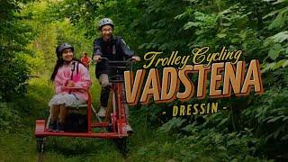 Vadstena Dressin Adventure | Exploring Scenic Railway Tracks in Sweden