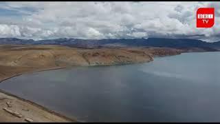 Lake Manasarovar one of the three holy lakes in Tibet  || BRI World Tour