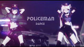 ►MMD◄ Eva Simons - Policeman dance | ORIGINAL Motion +DL!|