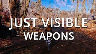 Just Visible Weapons | Fallout 4 Mod Highlight #2