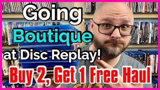 Blu-ray Haul | Disc Replay's Buy 2, Get 1 Free Blu-ray is Getting Boutique!