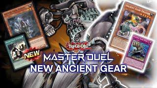 ANCIENT GEAR WITH NEW SUPPORT! UPDATED VS META DECKS | YUGIOH! MASTER DUEL