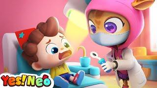 Neo Goes to the Dentist  | Dentist Song | Good Habits | Kids Songs | Starhat Neo | Yes! Neo