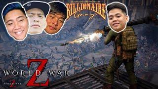 MONSTER BAZOOKA vs 10,000 Zombies!! | Bilionaire Gang World War Z Ep5