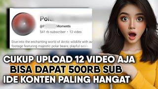 12 VIDEO DAH MONET‼️Niche Konten Paling Hot Untuk Youtube Shorts Saat Ini