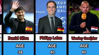 How Legendary Footballers Look Today: Then vs. Now