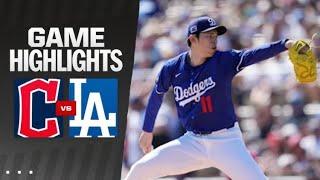 Guardians vs Dodgers Game Highlights (3/11/25) MLB Highlights