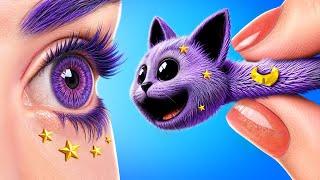 Меня удочерили Улыбающиеся Твари! Как стать Catnap! Poppy Playtime в реальной жизни!