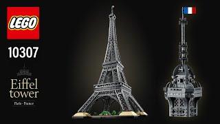 LEGO® Icons Eiffel Tower (10307)[10001 pcs] Step-by-Step Building Instructions | Top Brick Builder