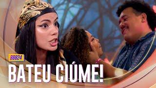 DEU CIÚME! FERNANDA FICA INCOMODADA COM PITEL E LUCAS BUDA SE APROXIMANDO  | BBB 24