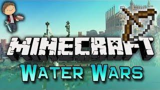 Minecraft: Water Wars Mini-Game w/Mitch & Friends! Game 3 - Shenanigans