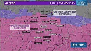 7 p.m. update on winter snow storm in Indiana | Weather Impact Alert