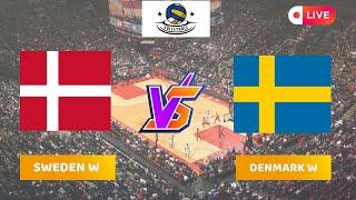 LIVE : Sweden vs Denmark | International Friendly Volleyball Match | Volleyball Live Score Today