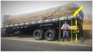 Зачем бразильские дальнобойщики задирают заднюю часть своих грузовиков?