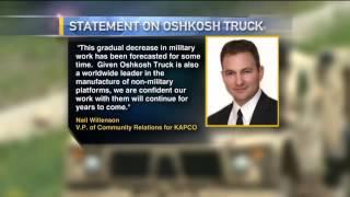 Oshkosh Corp. to lay off 900 workers