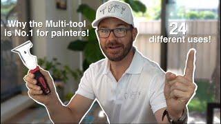 The Multi-tool - discover 24 different uses that this tool has to offer when painting.