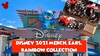 WORLD OF DISNEY at Disney Springs | 2021 Merchandise, RAINBOW Collection, MINNIE MOUSE EARS and More