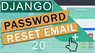 Password Reset Email | Django (3.0) Crash Course Tutorials (pt 20)