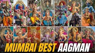 Mumbai's Best Maha Aagman Sohala 2024 ️ |  Arrival Of Lord Ganesha In Mumbai