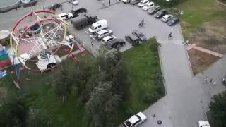 Колесо обозрения на набережной Оби. Новосибирск