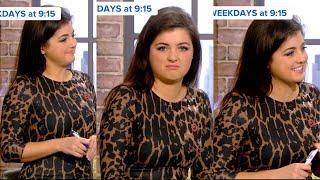 Storm Huntley Busty in Tight Leopard Print Dress - The Jeremy Vine Show 2/11/2020