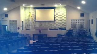 Church projection screen remote operated