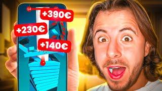 Les Meilleurs JEUX MOBILE pour GAGNER DE L’ARGENT (280€/Jour)