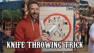 Build Your Own Knife Throwing Escape Room Carnival Game