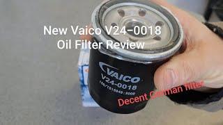 New Vaico V24-0018 oil filter review