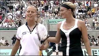 Mary Pierce vs Asa Carlsson 2000 Roland Garros R4 Highlights