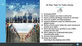 Top 10 international career tips in 10 minutes - how to kickstart a global career in 2023.