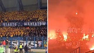 1700 kibiców GKS-u Katowice ze zgodami w Poznaniu | 23.11.2024