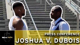 Anthony Joshua vs Daniel Dubois: Full Press Conference - IBF Heavyweight Title Clash at Wembley