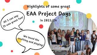 Highlights of some great EAA project days in 2023/24