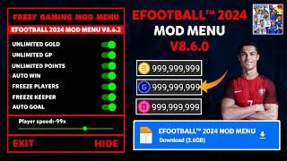 eFootball PES 2024 MOD APK v8.6.0 Gameplay (Unlimited Coins and Gp, Unlocked | PES 2024 MOD MENU