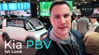 Kia PBV - 1st Look at the future of Modular EVs with PV1 and PV5