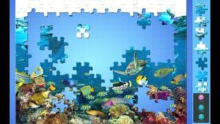 Solving Magic Jigsaw Puzzles 99 (140) Sea world