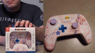 Unboxing Peach Themed PowerA Nintendo Switch Controller