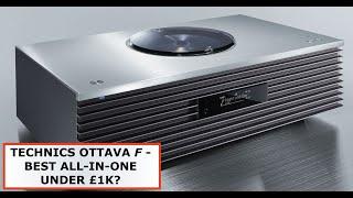 TECHNICS OTTAVA F STEREO SYSTEM. ALL-IN-ONE SYSTEM INCLUDING A CD PLAYER, INTERNET SERVICES & MORE!