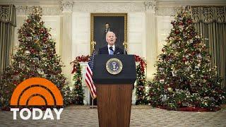 President Biden Spends Christmas At The White House As Holiday Troubles Pile Up