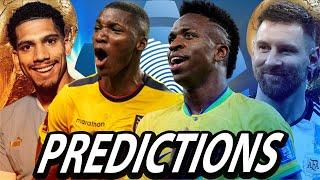 CONMEBOL World Cup 2026 Qualifiers Predictions