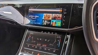 Audi A8 D5 - Youtube, Netflix, Chrome, Wireless Apple CarPlay & Android Auto on the Original Screen
