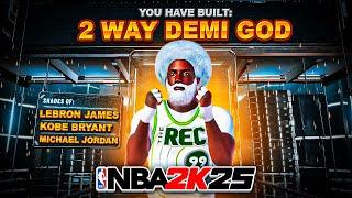 NBA 2K25 LIVE REC GAMEPLAY ON A 6'3 DEMIGOD PG BUILD | BEST POINT GUARD BUILD ON NBA 2K25