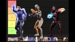 Mass Effect Trilogy Classes Tier List